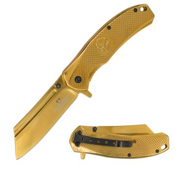 Snake Eye Tactical Ti Coated Spring Assist Knife SE-1104GD