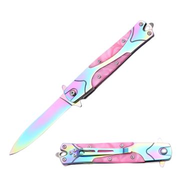 Snake Eye Tactical Stiletto Spring Assist Knife SE-1112PK