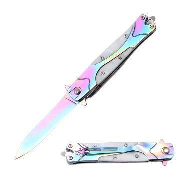 Snake Eye Tactical Stiletto Spring Assist Knife SE-1112WB