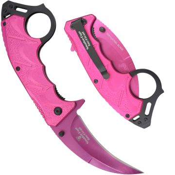 Snake Eye Tactical Karambit Style Spring Assist Pocket Knife SE-1127PK