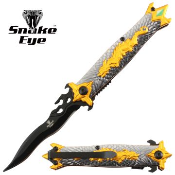 Snake Eye Tactical Spring Assist Knife Collection - SE-121BK
