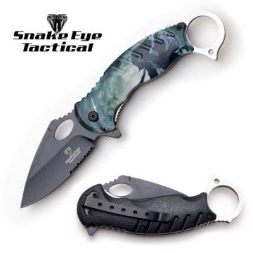 Snake Eye Tactical Karambit Tactical Spring Assist SE-1301D5DP