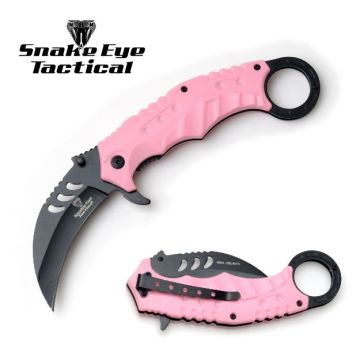 Snake Eye Tactical Karambit Tactical Spring Assist SE-1345PK