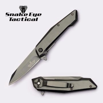 Snake Eye Tactical Heavy Duty Spring Assist Knife SE-1387BK