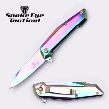 Snake Eye Tactical Heavy Duty Spring Assist Knife SE-1387RB