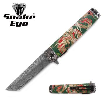 Snake Eye Tactical Assist Pocket Knife SE-5052DG01-C
