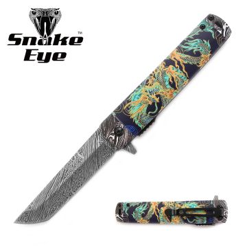 Snake Eye Tactical Assist Pocket Knife SE-5052DG01-F