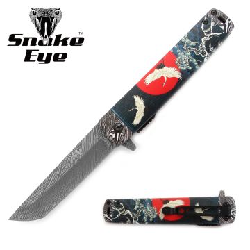 Snake Eye Tactical Assist Pocket Knife SE-5052NOBU01-A