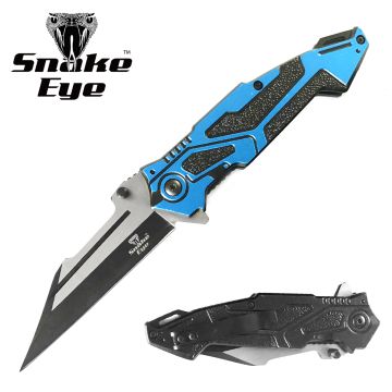 Snake Eye Tactical Spring Assist Pocket Knife SE-5086BL