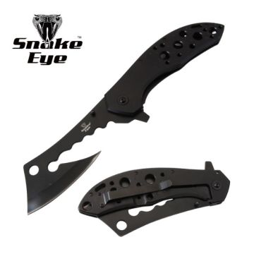 Snake Eye Tactical Jumbo Cleaver Spring Assist Knife SE-5249BK