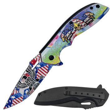 Snake Eye Tactical Spring Assist Folding Knife SE-5324-13