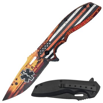 Snake Eye Tactical Spring Assist Folding Knife SE-5324-3