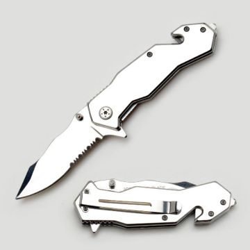 Snake Eye Tactical Rescue Style Assist Folding Knife SE-847S