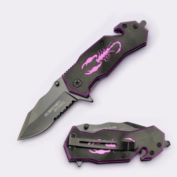 Heavy Duty Rescue Style Action Assist Knife SE-901SBP