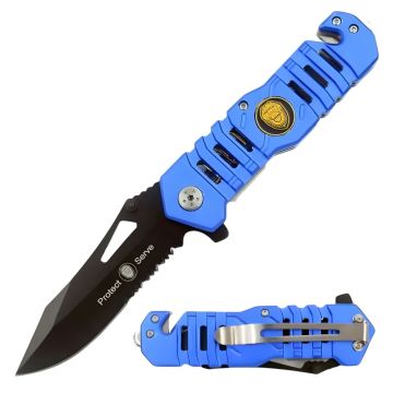 Rescue Style Spring Assist Folding Knife SE-925PD
