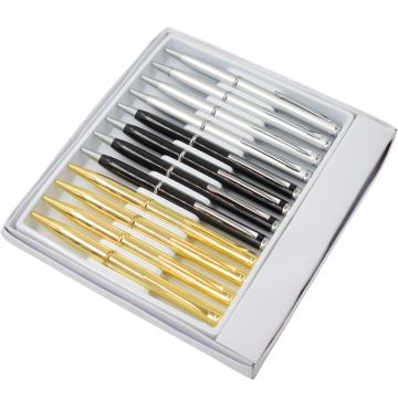 12pc Pen Letter Opener Knives Mix Colors SE-947B