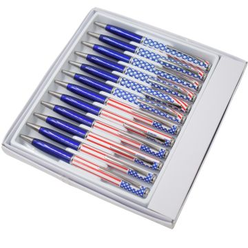 12pc Pen Letter Opener Knives Mix Colors SE-947USA