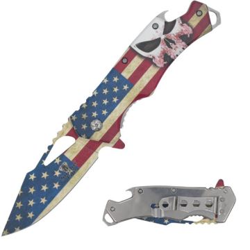 Snake Eye Tactical Heavy Duty Spring Assist knife SE-GB053L-P14
