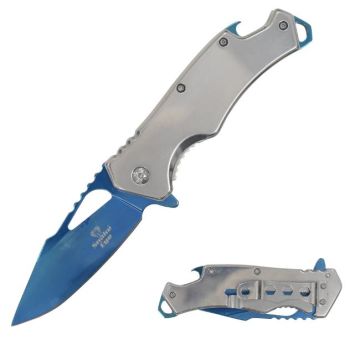 Snake Eye Tactical Rescue Style Spring Assist knife SE-GB053L-P5