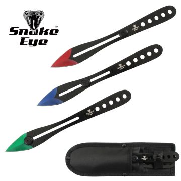 Snake Eye Tactical 3PC Throwing Knives Set TK5-2