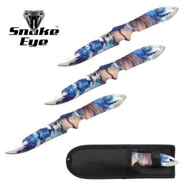 Snake Eye Tactical 3PC Throwing Knives Set - SE-TK7-3