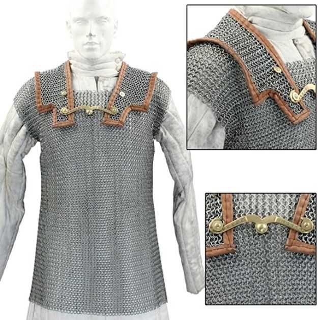 Medieval Warrior Lorica Hamata Roman Chainmail Armor SNC-293-l
