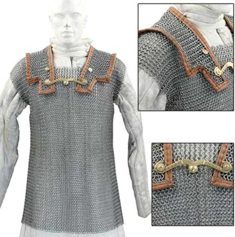 Medieval Warrior Lorica Hamata Roman Chainmail Armor SNC-293-l