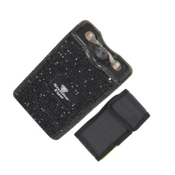 Snake Eye Tactical Black Rhinestone Bling Stun Gun ST-100BBK