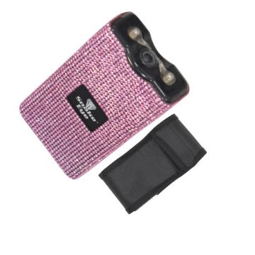 Snake Eye Tactical Pink Rhinestone Bling Stun Gun ST-100BPK