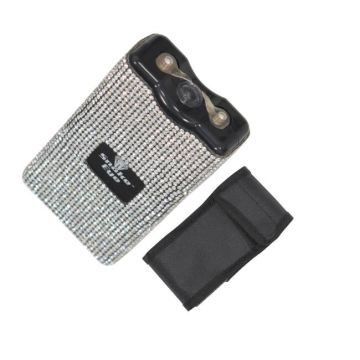 Snake Eye Tactical Silver Rhinestone Bling Stun Gun ST-100BSL
