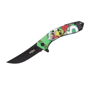 Fantasy ABS Handle Spring Assist Folding Knife T271210-3