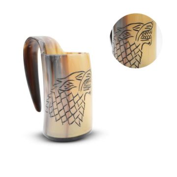 Medieval Warrior Horn Viking Small Drinking Mug TC1025