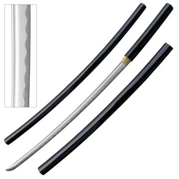 Ten Ryu Hand Forged Shirasaya Samurai Sword - TR-025BK
