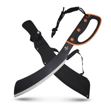 Snake Eye Tactical Two Tone Handle Gardening Machete PA-0273-21BK-OR