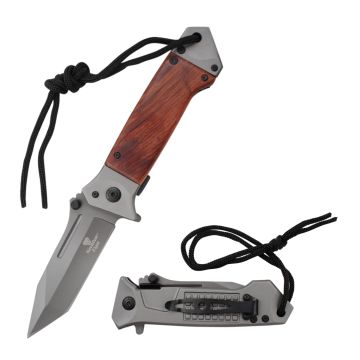 Snake Eye Tactical Spring Assist Folding Pocket Knife SE-1017WD