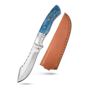 Wild Turkey Handmade Full Tang Fix Blade Hunting Knife WT-4030CBB