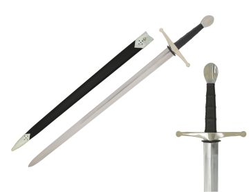 Medieval Warrior The Crecy Full-Tang Tempered Handmade Sword ICS-906