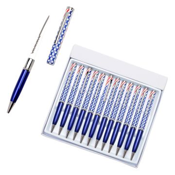 12pc Pen Letter Opener Knives Mix Colors SE-947USA