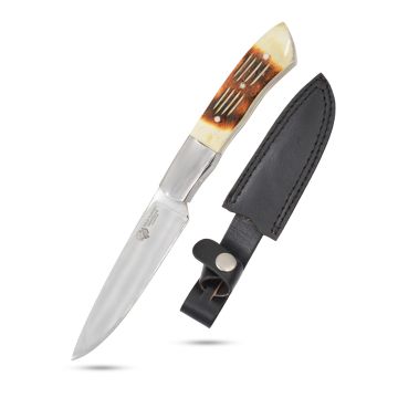 Wild Turkey Handmade Fix Blade Hunting Knife 8-BB