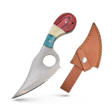 Wild Turkey Handmade Fix Blade Skinner Knife WT-793MULTI