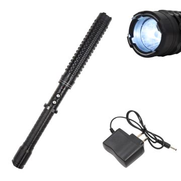 Snake Eye Black Tactical Flashlight Self Defence Stun Gun