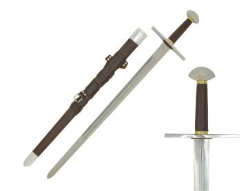 Medieval Warrior 13th Century Norman Oil Tempered Sword TC-5102T