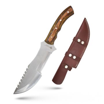 Wild Turkey Handmade Tracker Style Fix Blade Hunting Knife WT-1891SL