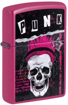 Punk Skull Design Zippo Lighter - ZP-46430