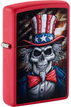 Uncle Skeleton Design Zippo Lighter - ZP-46696