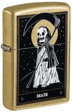 Death Card Design Zippo Lighter - ZP-46722