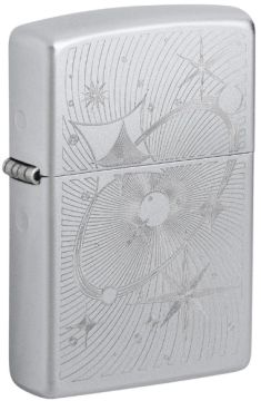 Atomic Cosmos Design Zippo Lighter