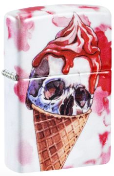 I Scream Cone Design Zippo Lighter - ZP-46748