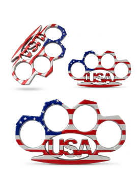 Heavy Duty USA Buckle Knuckle & Paperweight  SE-1403USA