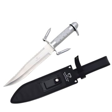 Snake Eye Tactical Spiked Rambo Style Survival Knife HK-050S